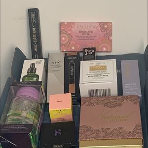 A lot of cosmetics